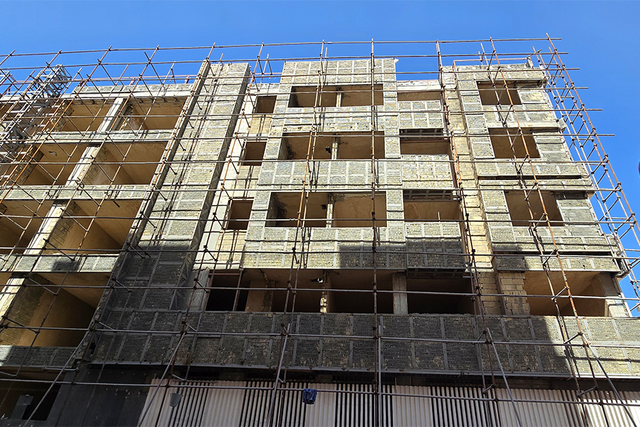 اجرای-نمای-ضلع-جنوبی-/-بلوک-13